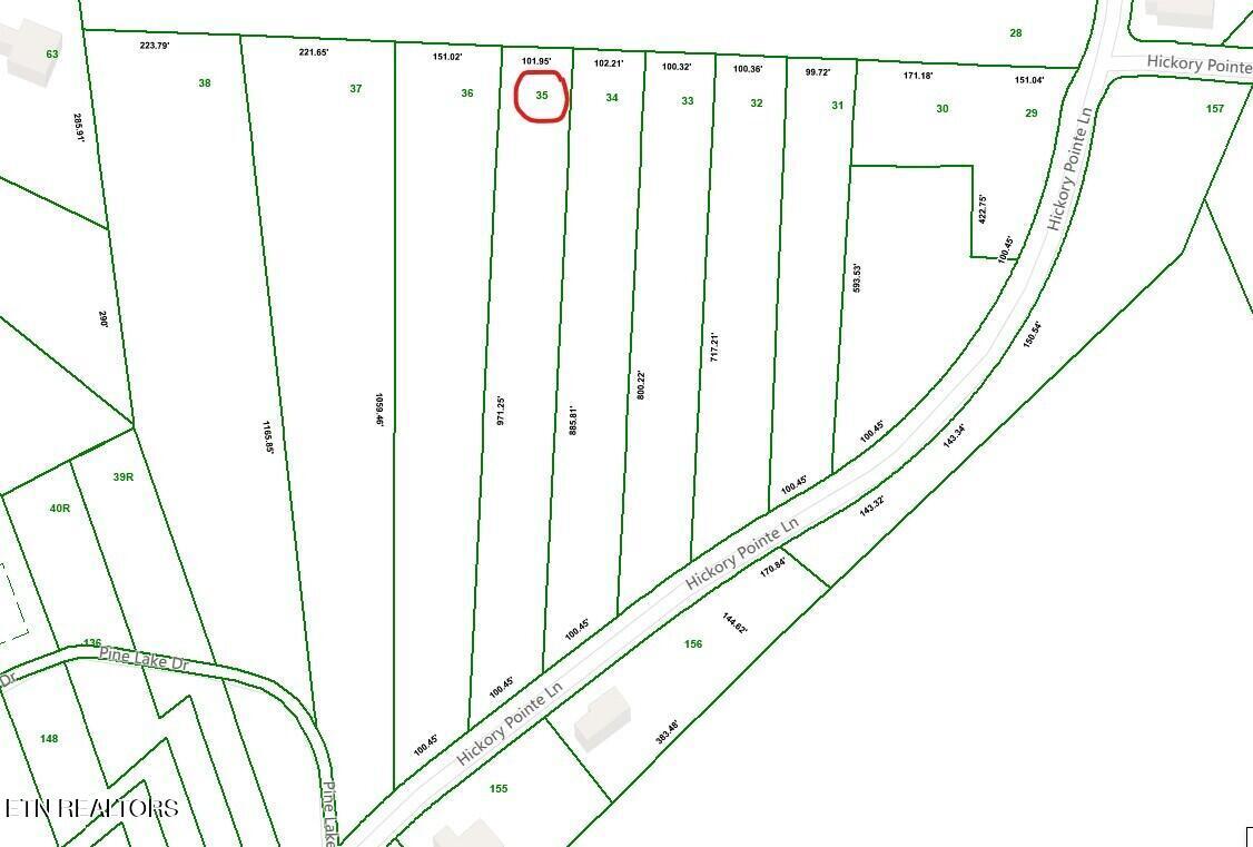 Lot 35 Hickory Pointe Lane, Maynardville, TN - Norris Lake Real Estate - Image# 11