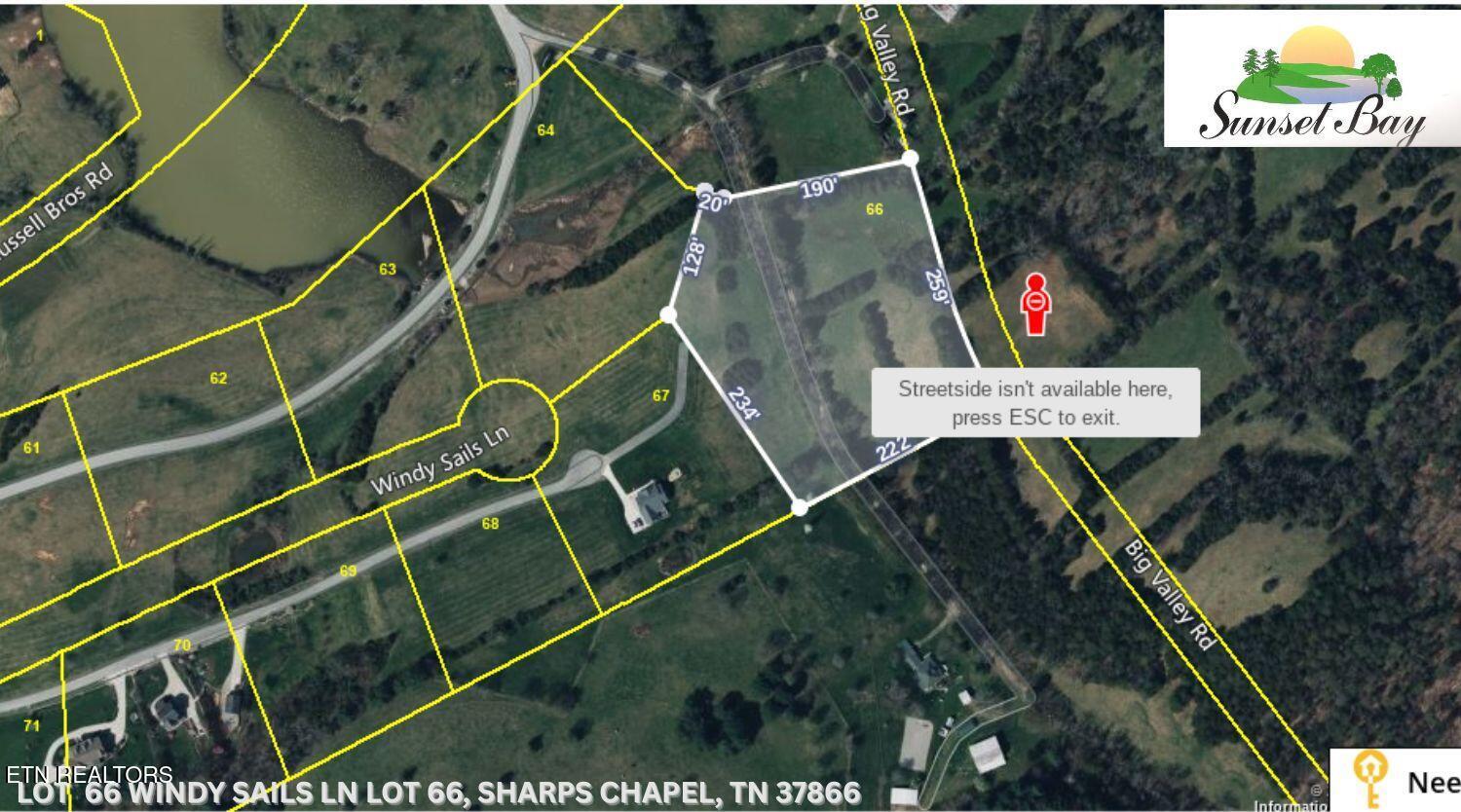 Lot 66 Windy Sails Lane, Sharps Chapel, TN - Norris Lake Real Estate - Image# 3