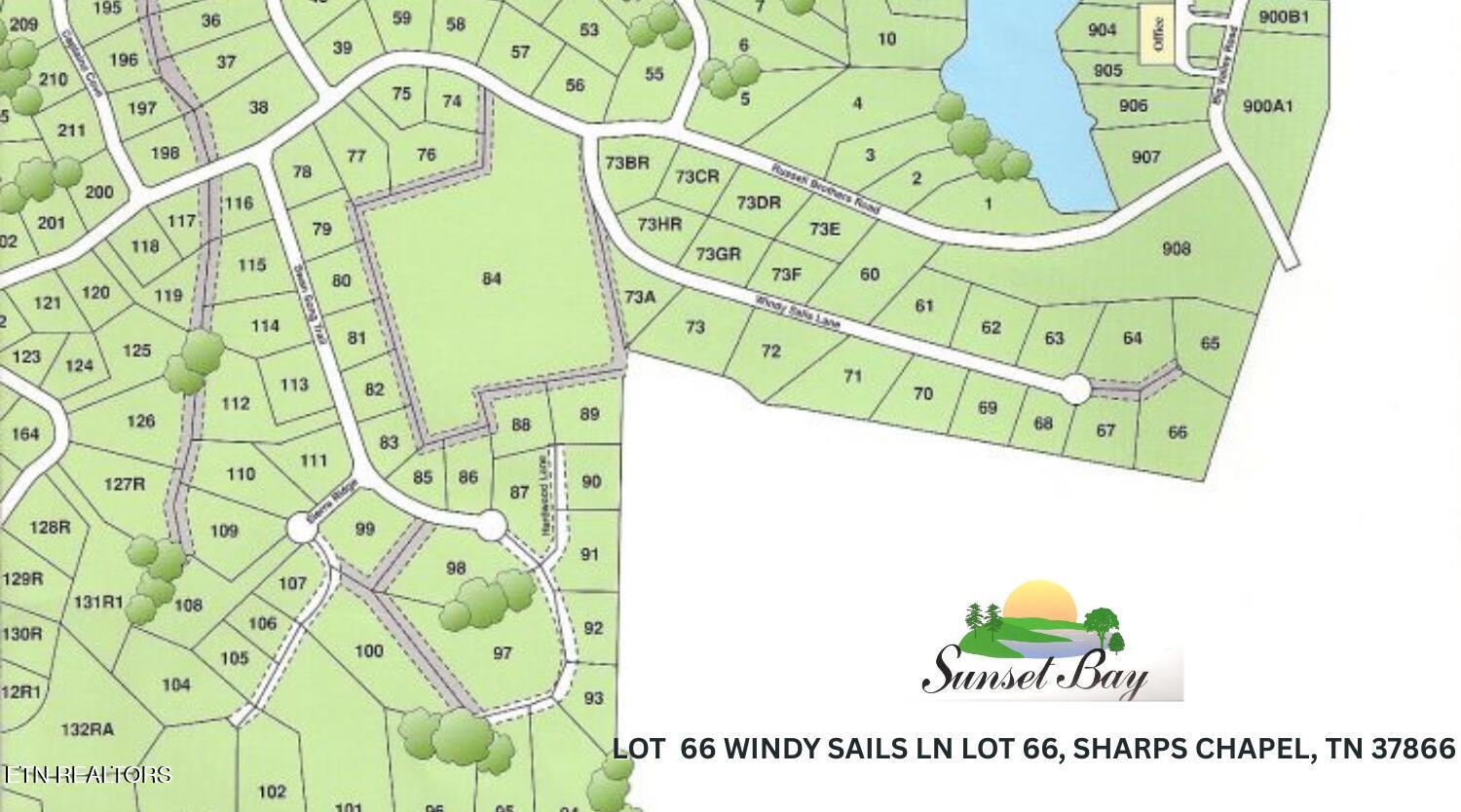 Lot 66 Windy Sails Lane, Sharps Chapel, TN - Norris Lake Real Estate - Image# 2