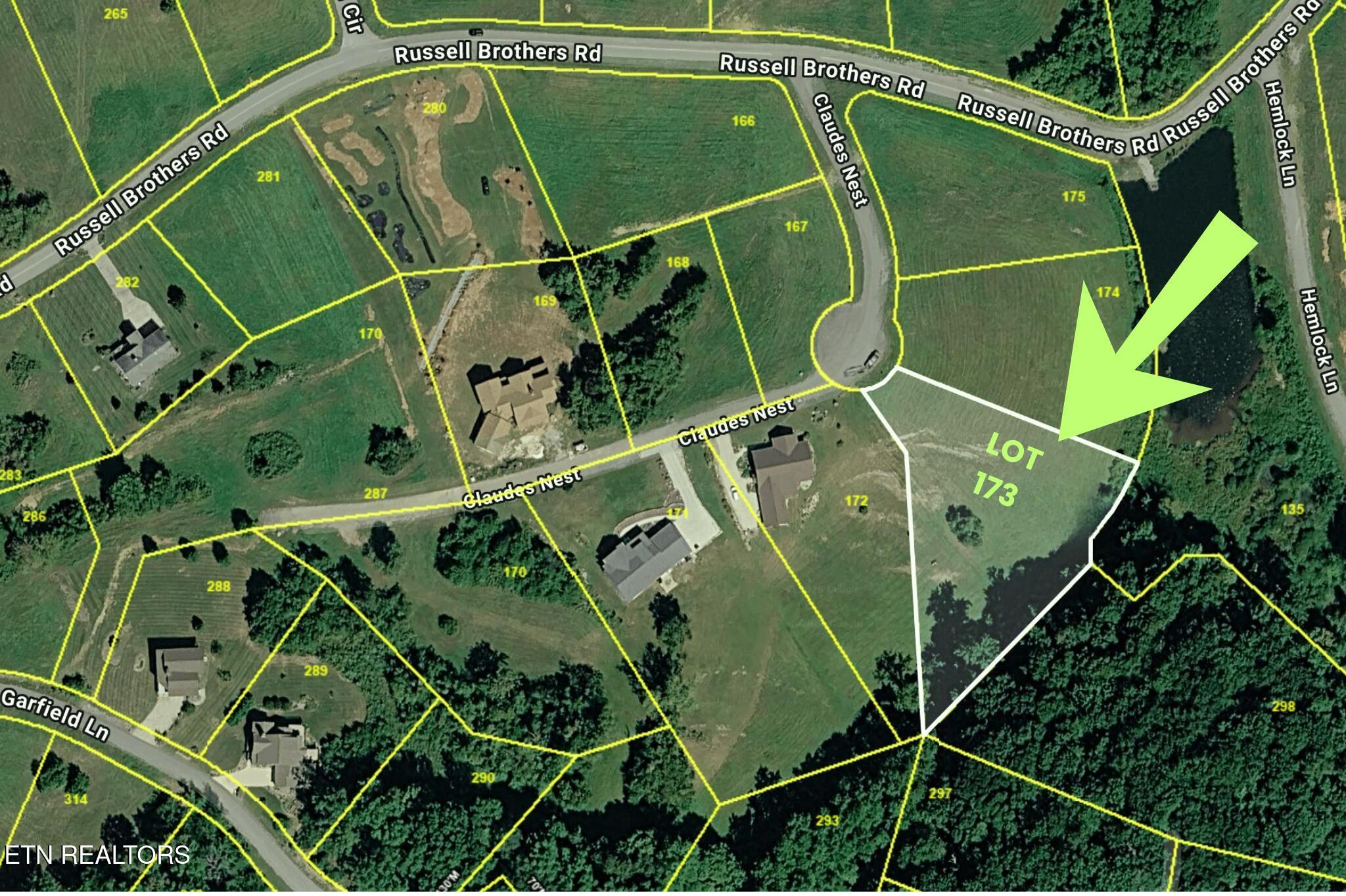 Lot 173 Claudes Nest, Sharps Chapel, TN - Norris Lake Real Estate - Image# 1