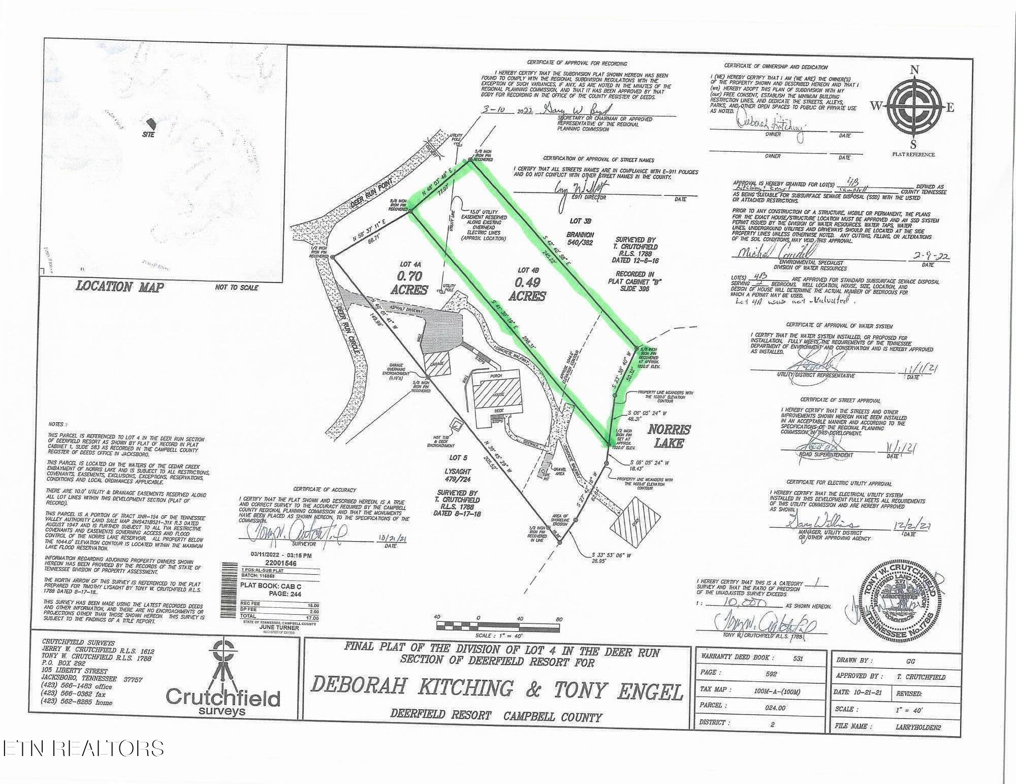 Deer Run Point, Lafollette, TN - Norris Lake Real Estate - Image# 6